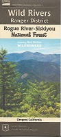 US GEOLOGICAL SURVEY Map- Rogue River - Siskiyou National Forest